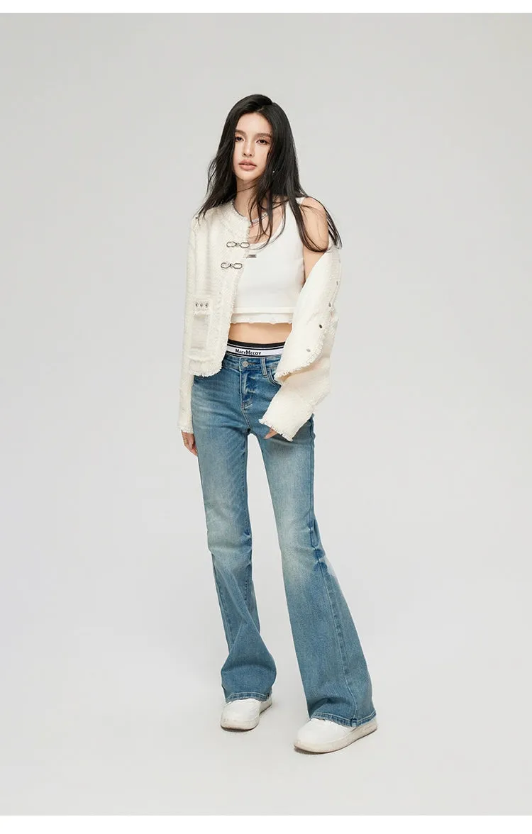 2-in-1 Flared Jeans