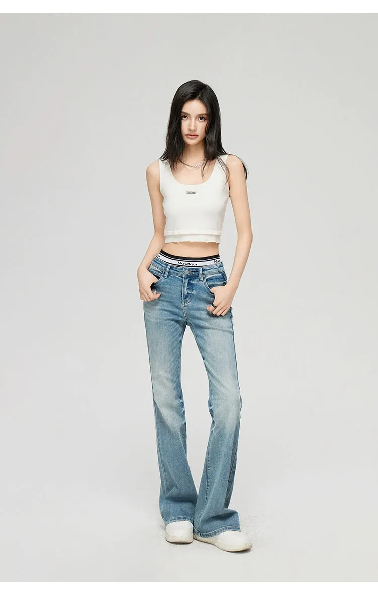 2-in-1 Flared Jeans