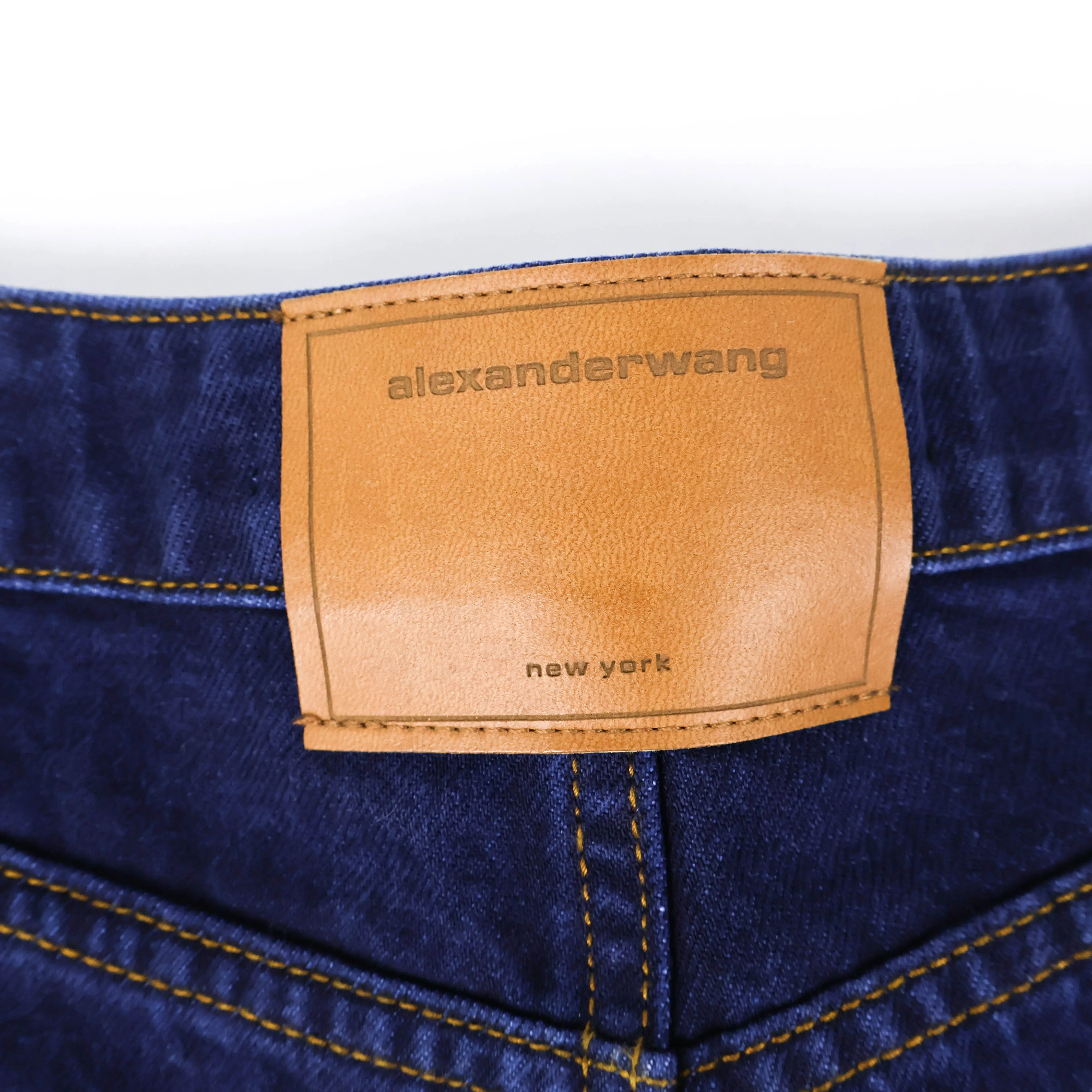 Alexander Wang Shorts Denim Blue