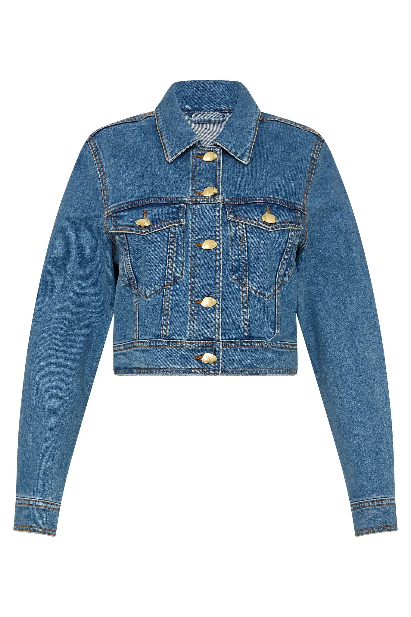 Coda Denim Cropped Jacket