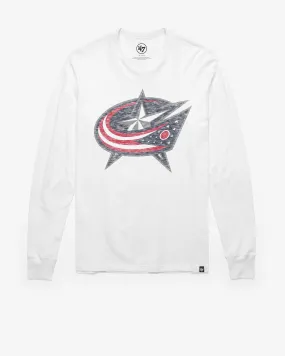 COLUMBUS BLUE JACKETS PREMIER '47 FRANKLIN LONG SLEEVE TEE