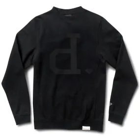 Diamond Supply Co Tonal Un Polo Sweatshirt Black