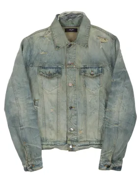 Distressed Denim Jacket