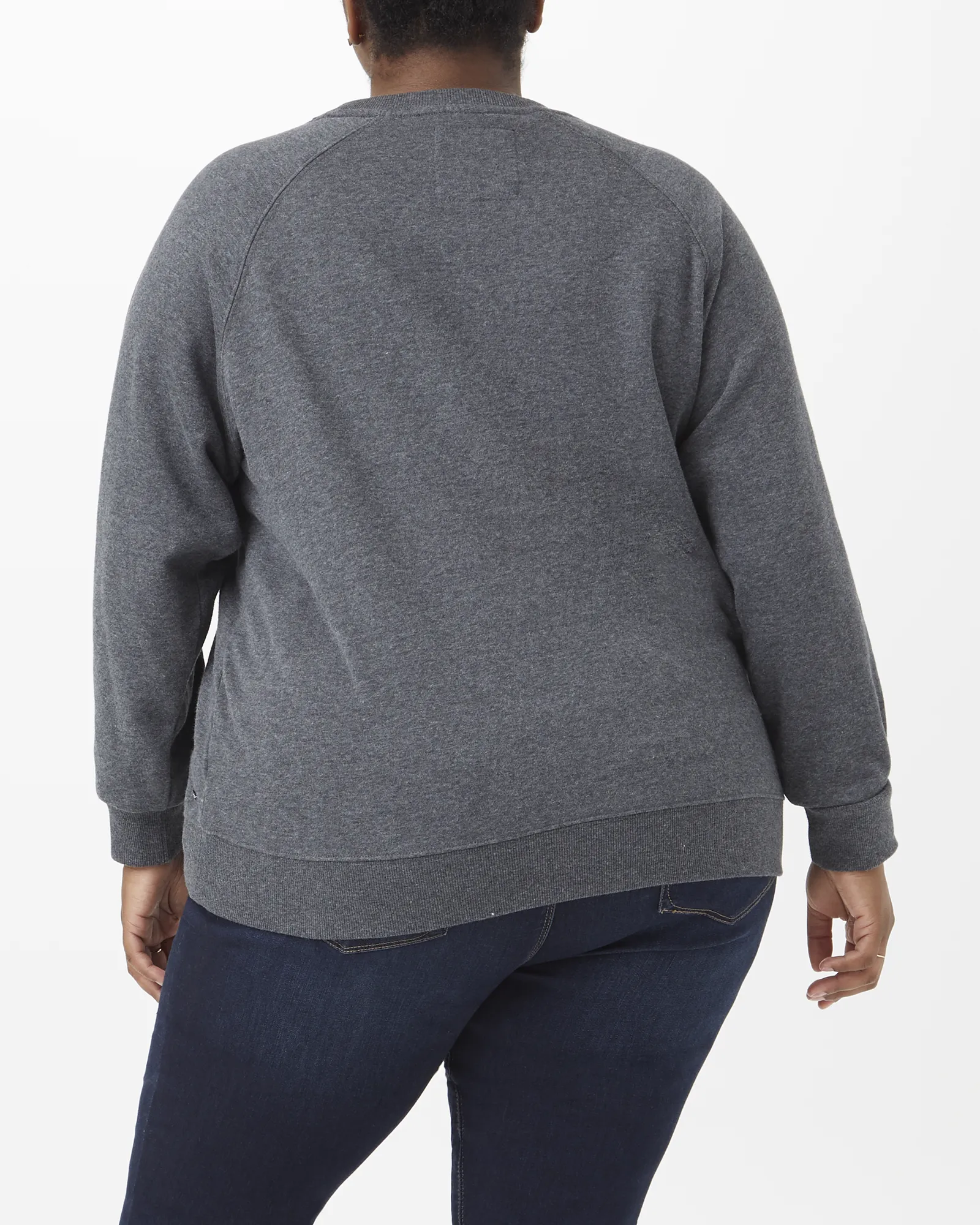 Erin Sequin Sweatshirt | Charcoal Grey