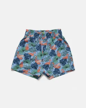 Flamingos Printed Shorts