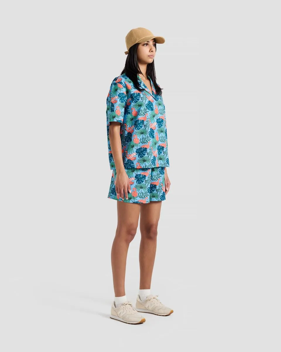 Flamingos Printed Shorts