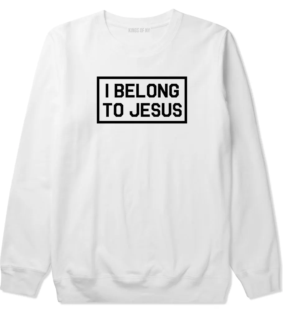 I Belong To Jesus Mens Crewneck Sweatshirt