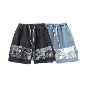 Manga - Denim Shorts