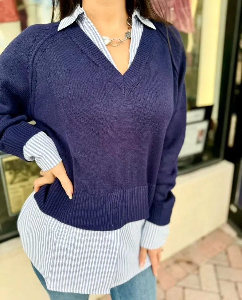 Marjorie Layered Sweater