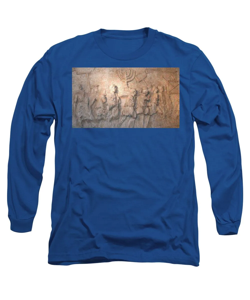 Menorah Titus Arch Rome - Long Sleeve T-Shirt