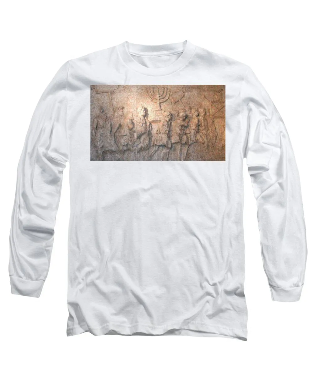 Menorah Titus Arch Rome - Long Sleeve T-Shirt