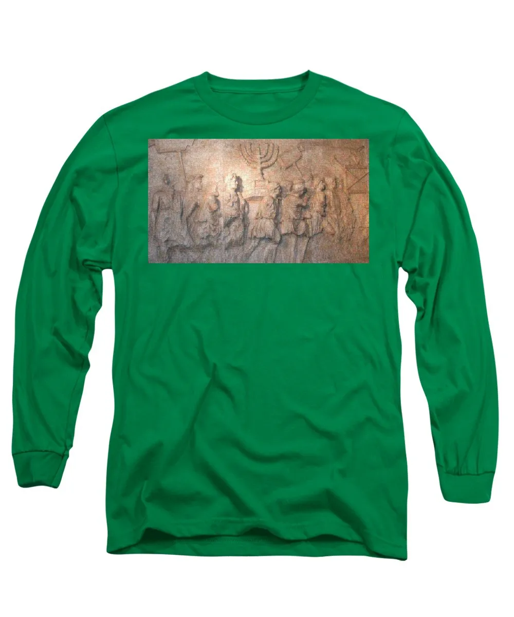 Menorah Titus Arch Rome - Long Sleeve T-Shirt