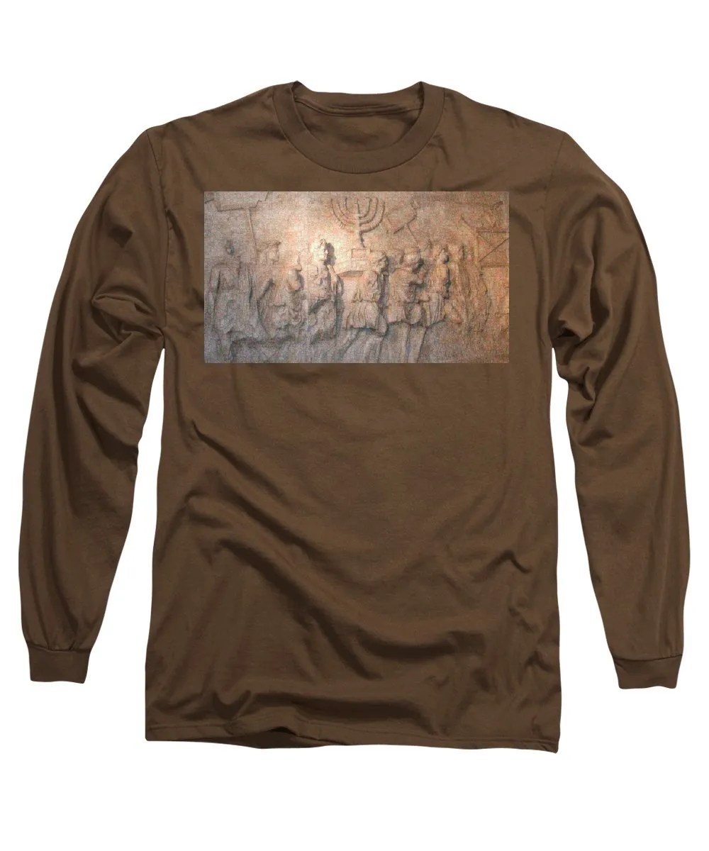 Menorah Titus Arch Rome - Long Sleeve T-Shirt