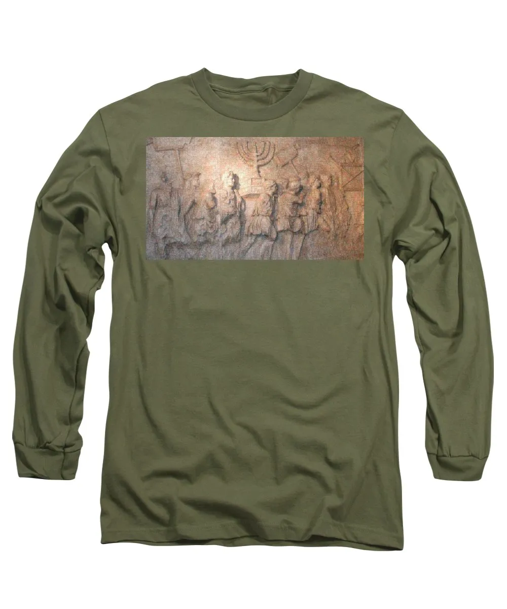 Menorah Titus Arch Rome - Long Sleeve T-Shirt