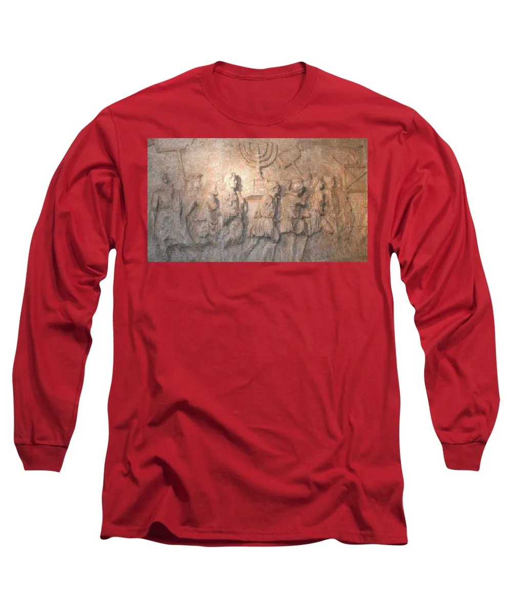 Menorah Titus Arch Rome - Long Sleeve T-Shirt