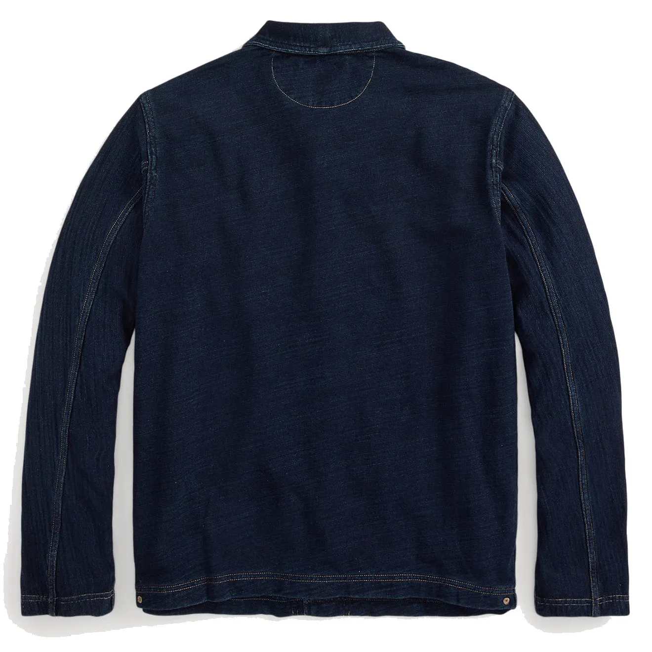 RRL by Ralph Lauren Indigo French Terry Jacket Indigo