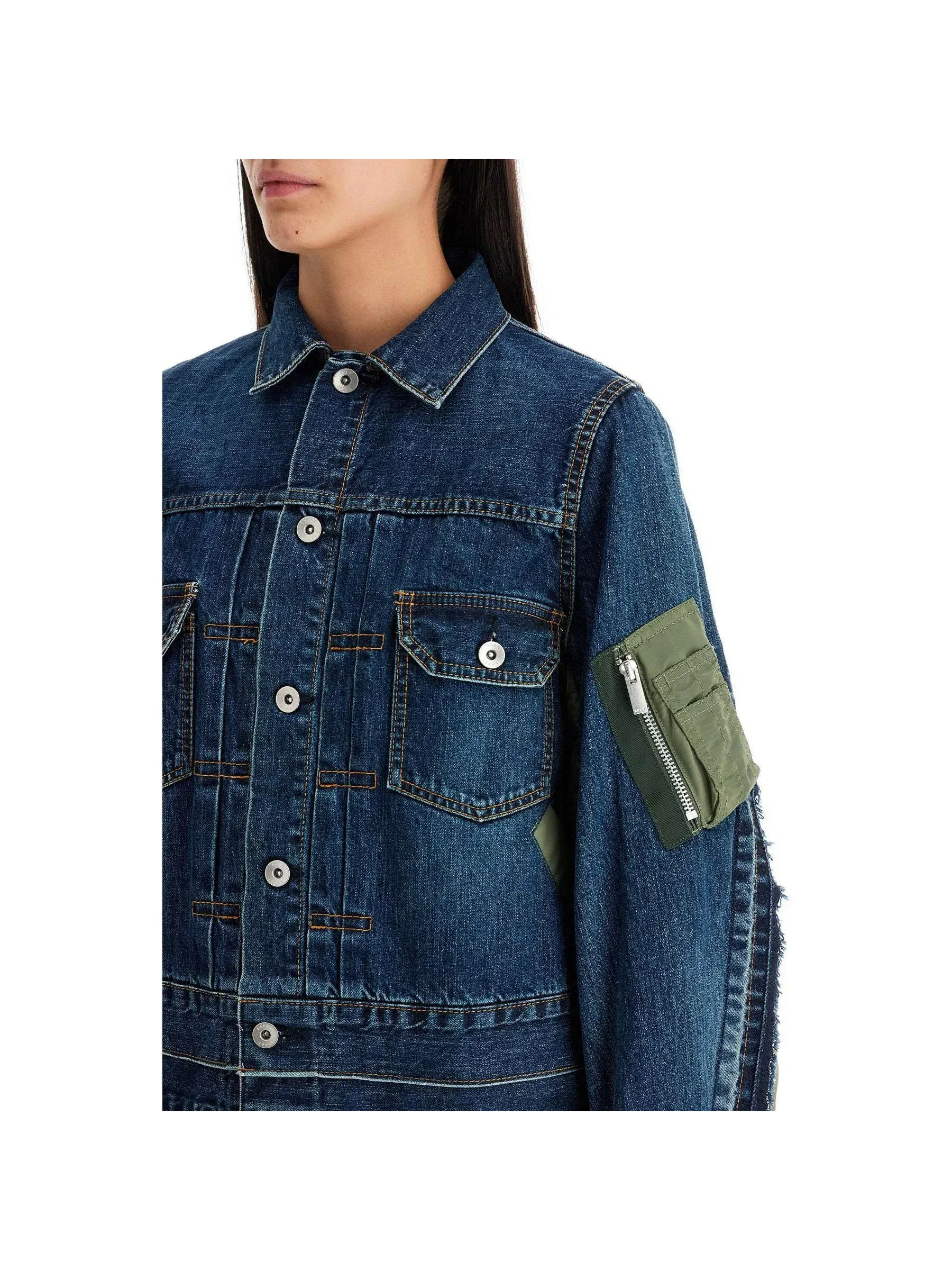 Sacai Denim Twill Jacket