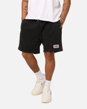 Stussy Workgear Denim Shorts Black Denim