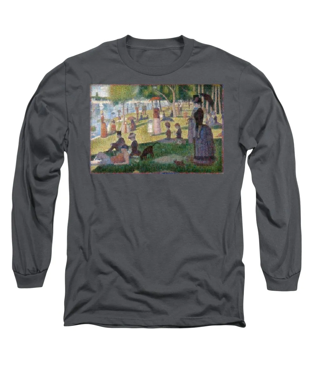 Tribute to Seurat - Long Sleeve T-Shirt