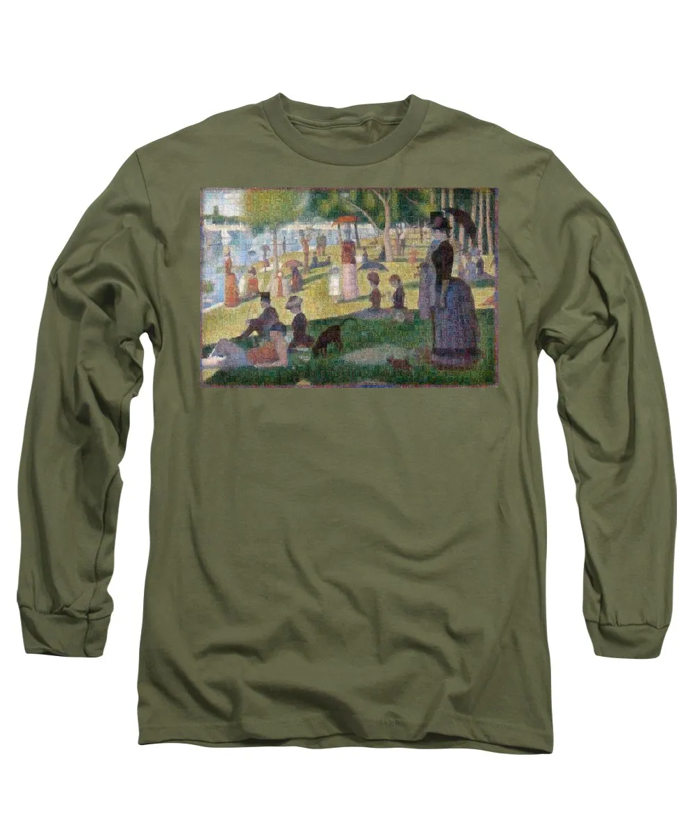 Tribute to Seurat - Long Sleeve T-Shirt