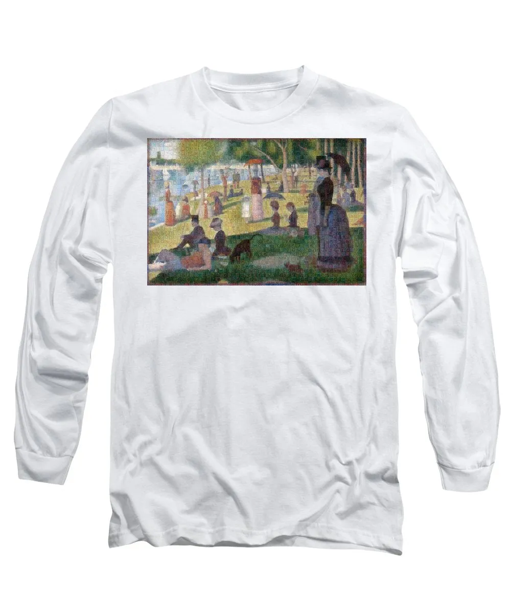 Tribute to Seurat - Long Sleeve T-Shirt