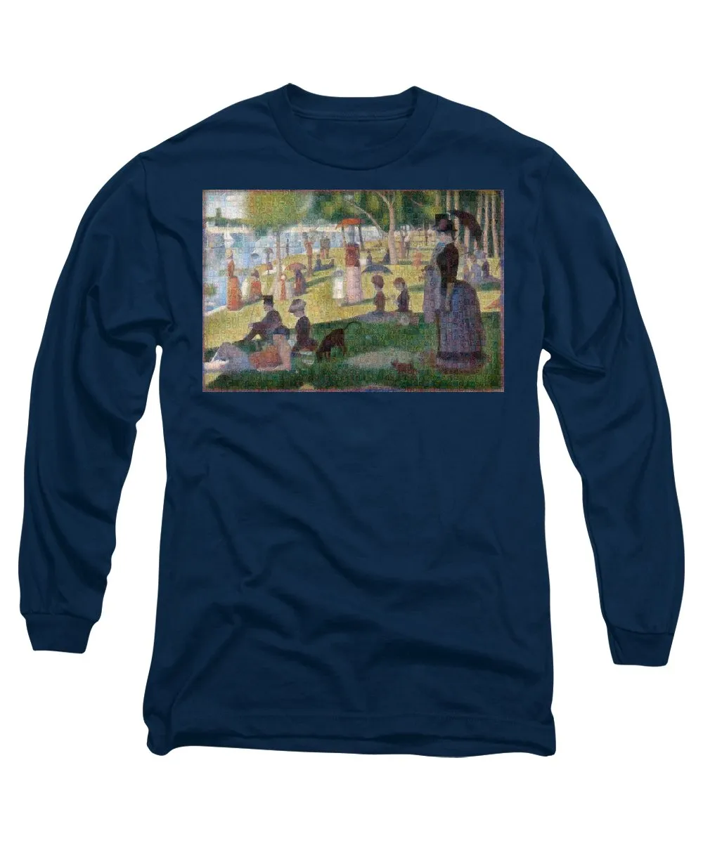 Tribute to Seurat - Long Sleeve T-Shirt