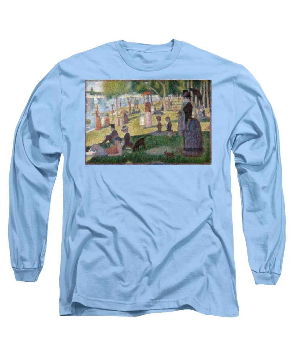 Tribute to Seurat - Long Sleeve T-Shirt