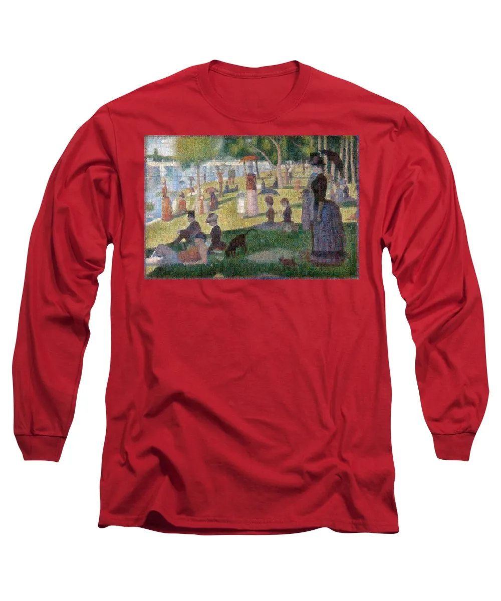 Tribute to Seurat - Long Sleeve T-Shirt