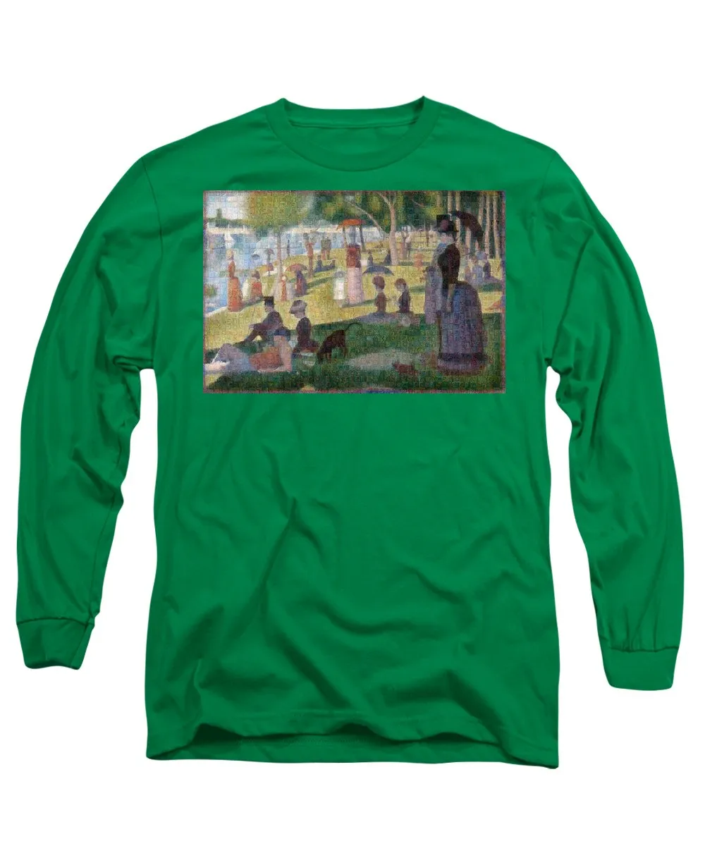 Tribute to Seurat - Long Sleeve T-Shirt