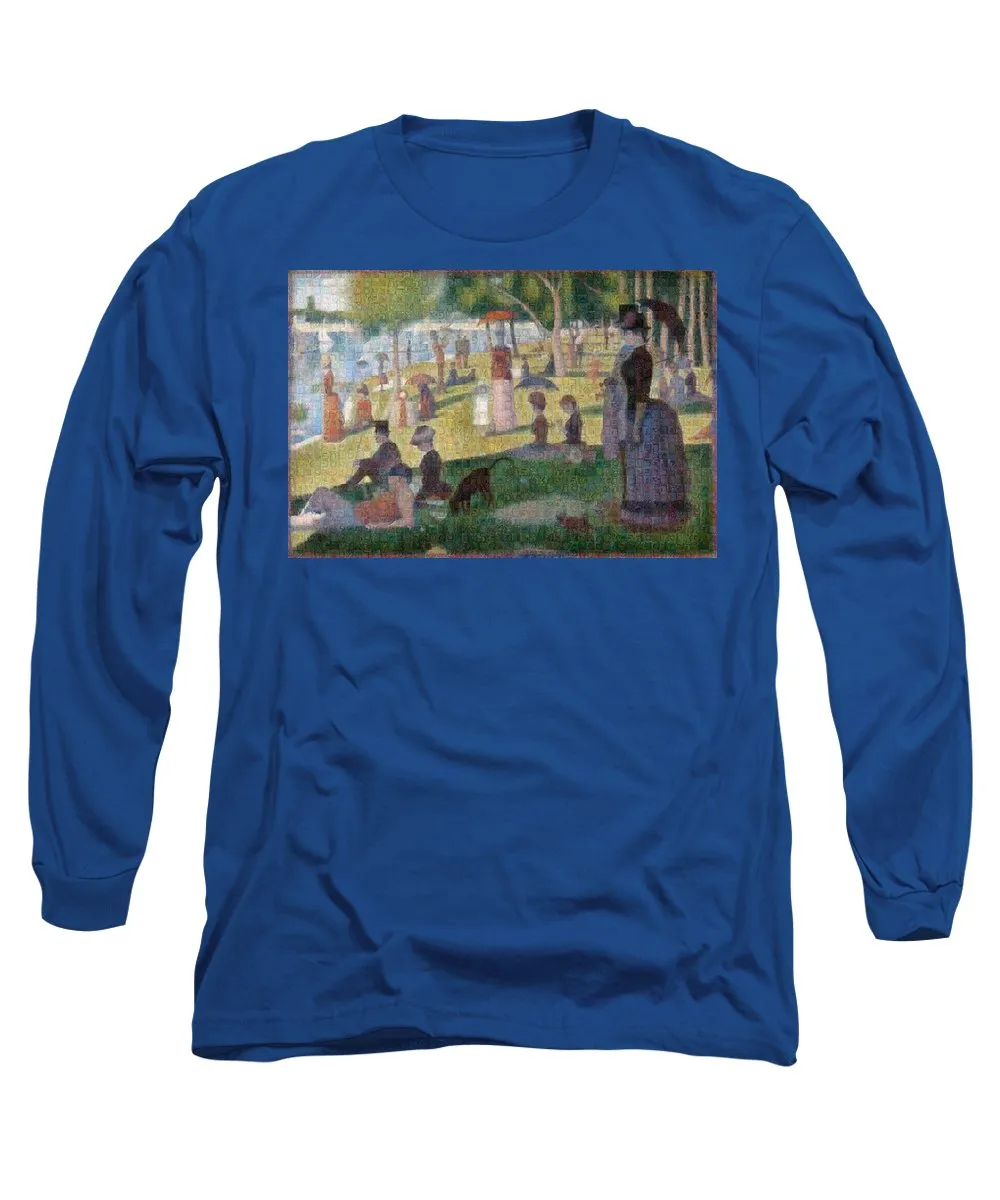 Tribute to Seurat - Long Sleeve T-Shirt