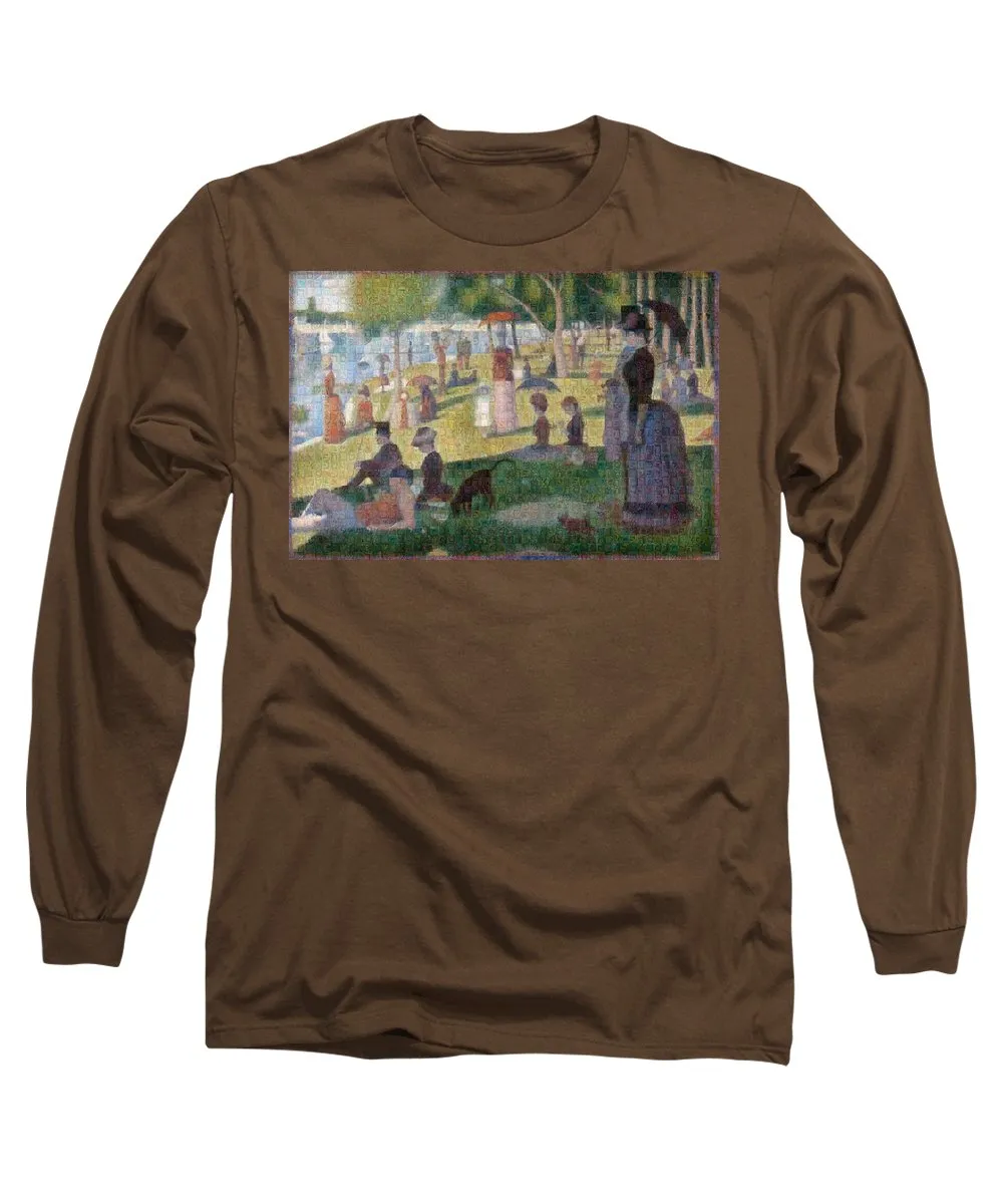 Tribute to Seurat - Long Sleeve T-Shirt