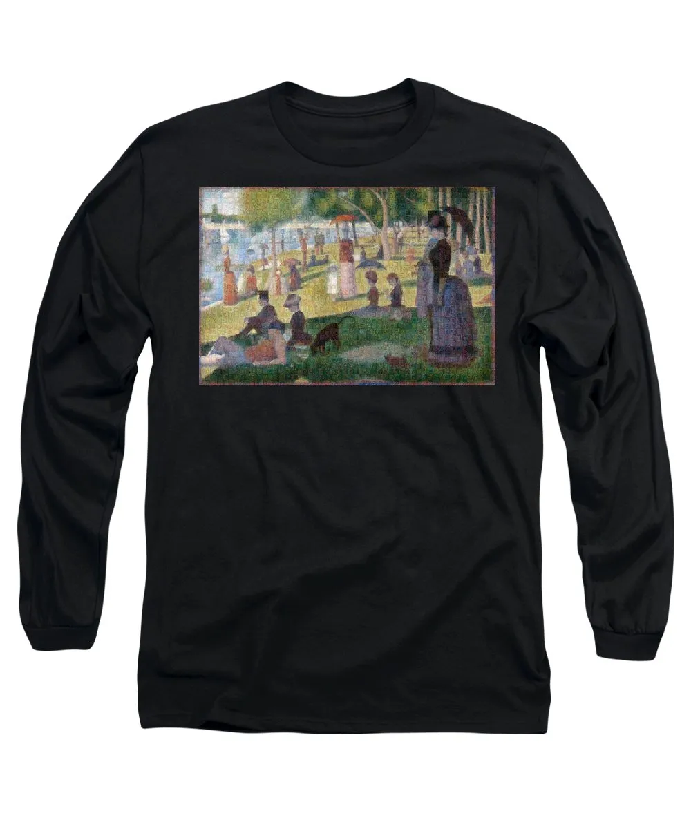 Tribute to Seurat - Long Sleeve T-Shirt