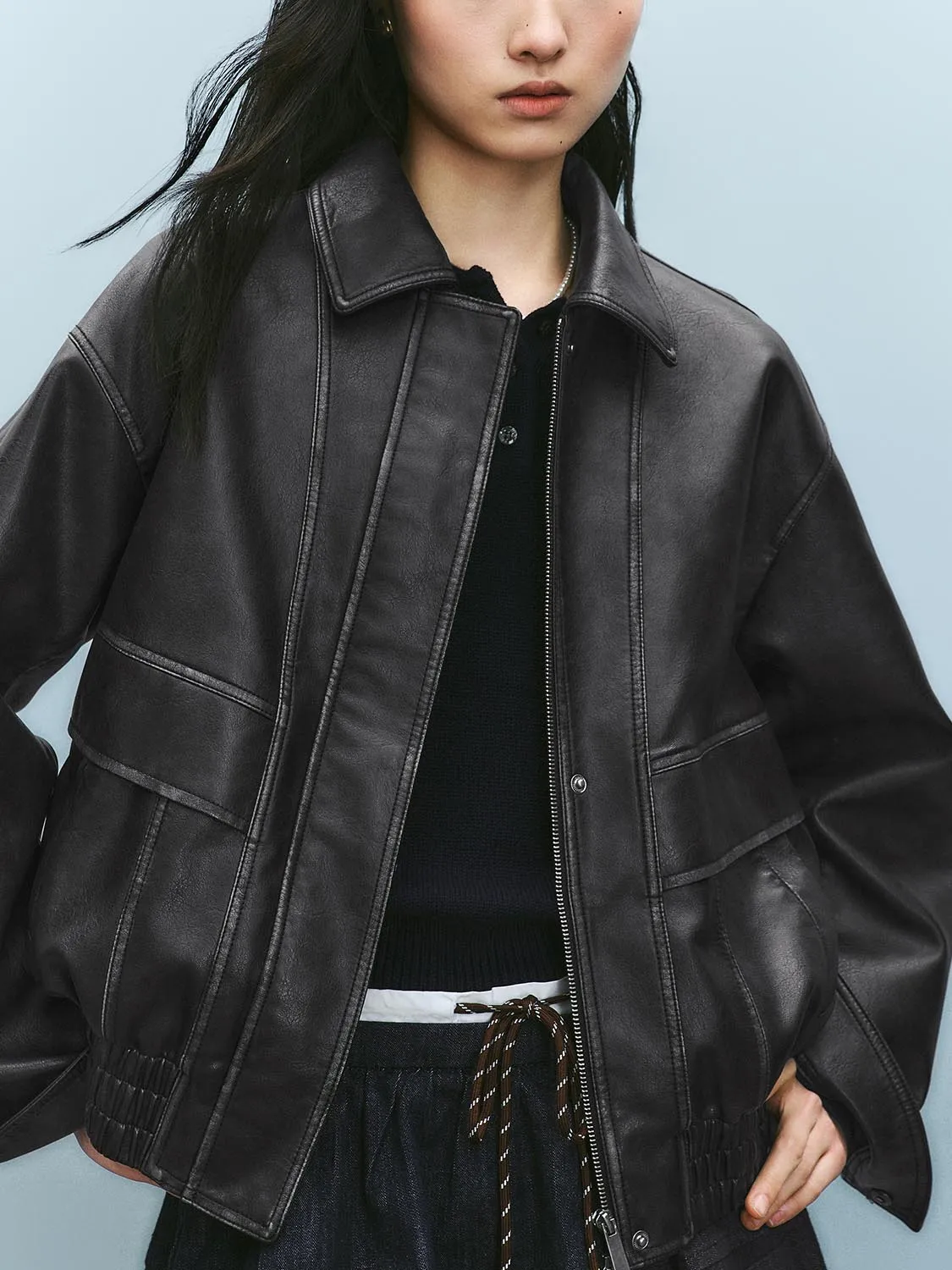 Vegan Leather Jackets