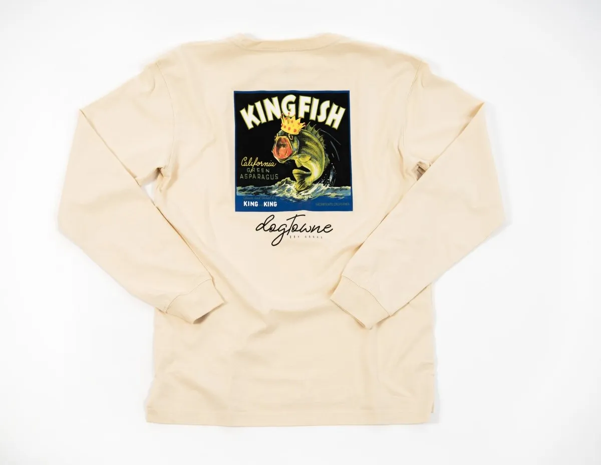 Vintage LS Cotton Tee - Kingfish